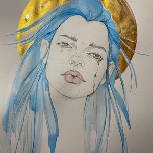 Watercolor illustration - art available for sales 