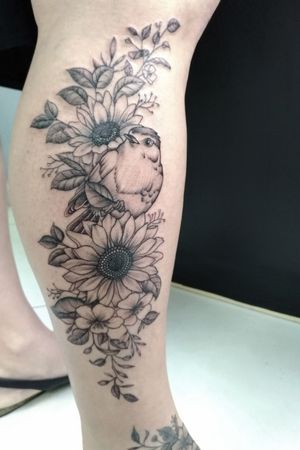 Trabalho exclusivo, composição feita por mim com técnicas em free hand. Não perca tempo e garanta sua tattoo exclusiva.