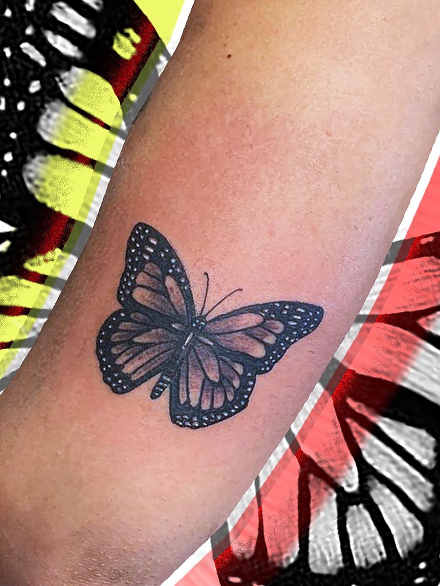 Tattoo uploaded by Memento Mori Tattoo Studio • #butterfly # ...