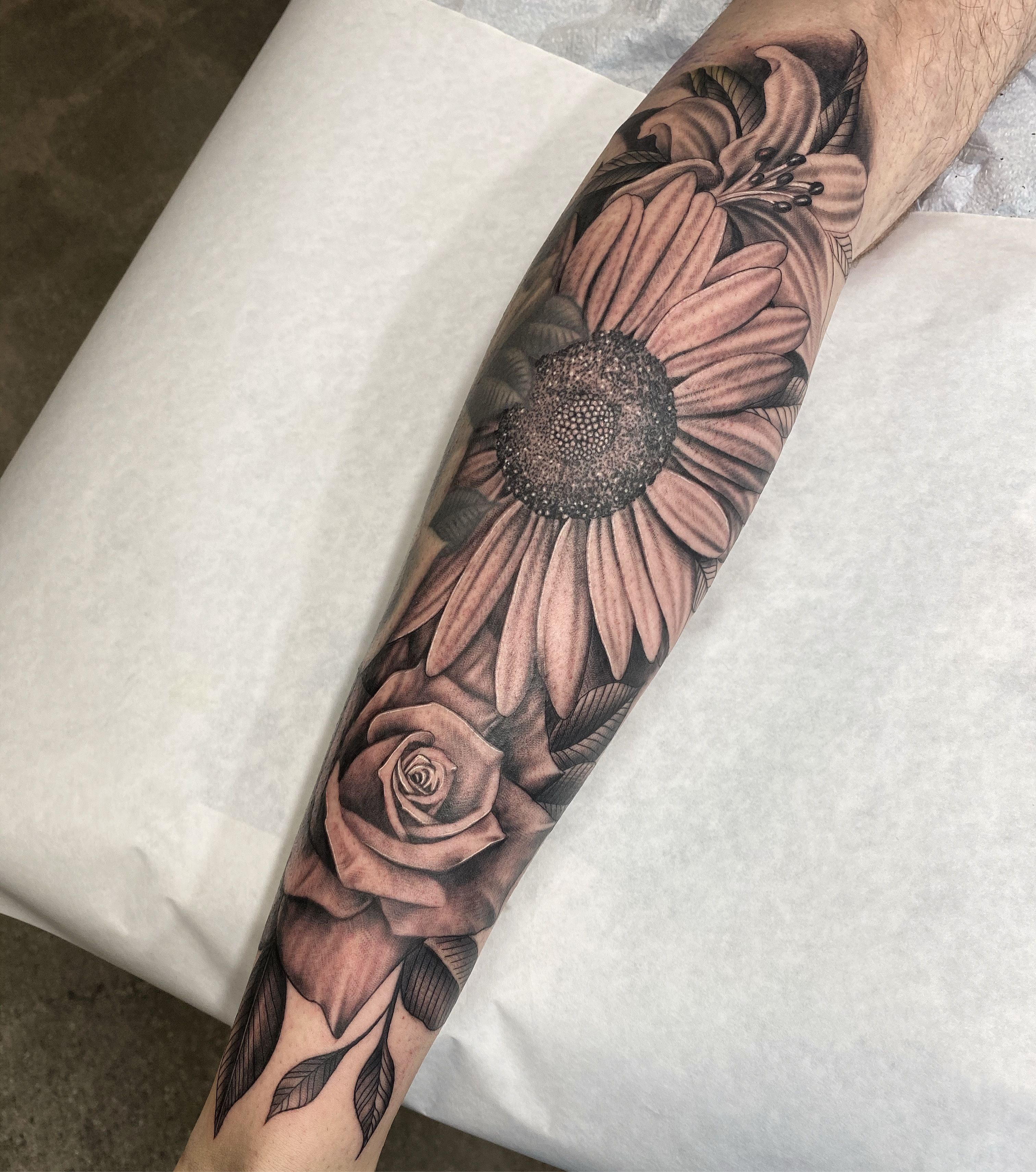 50 Best Flower Tattoos On Leg  Tattoo Designs  TattoosBagcom