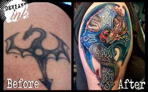 Cover Up work by Dee