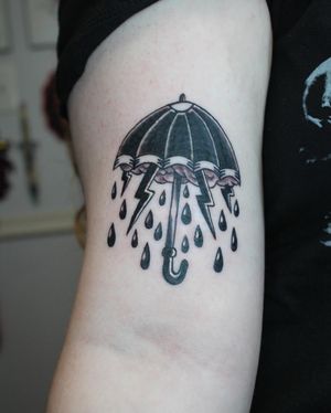 Black umbrella.📩vinnytattoos95@gmail.com / @vinnyscialabba