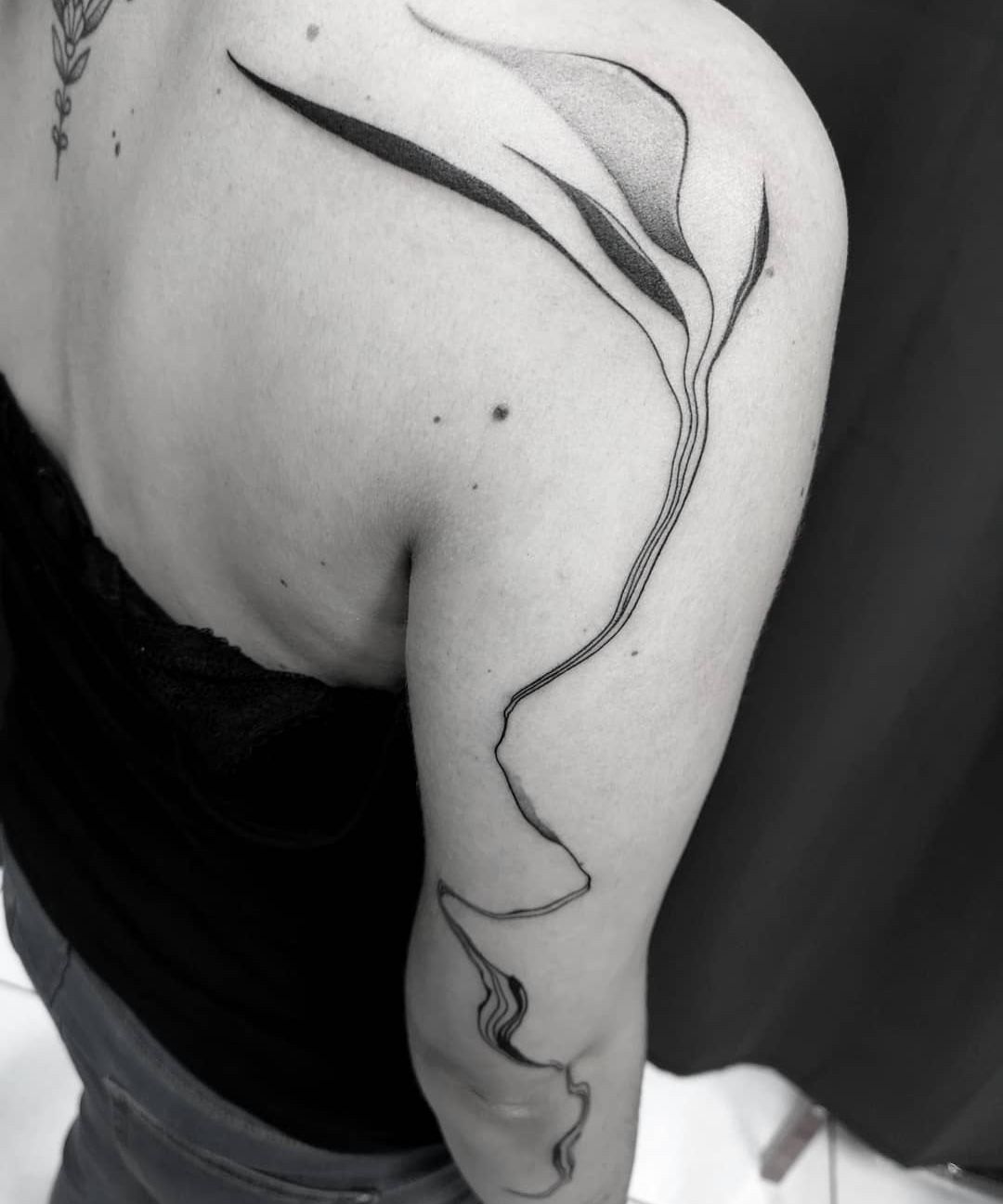 Abstract Line Tattoo Full Body | TikTok