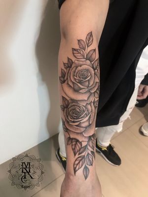 Rose Tattoo by Mar Tattoo Ink