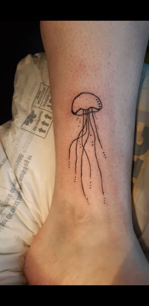 My design jellyfish, on myself