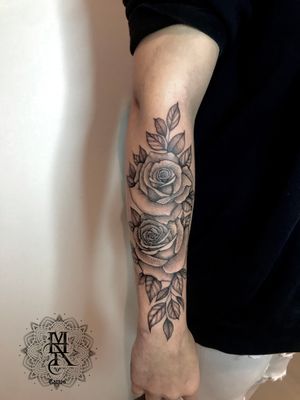 Rose Tattoo by Mar Tattoo Ink