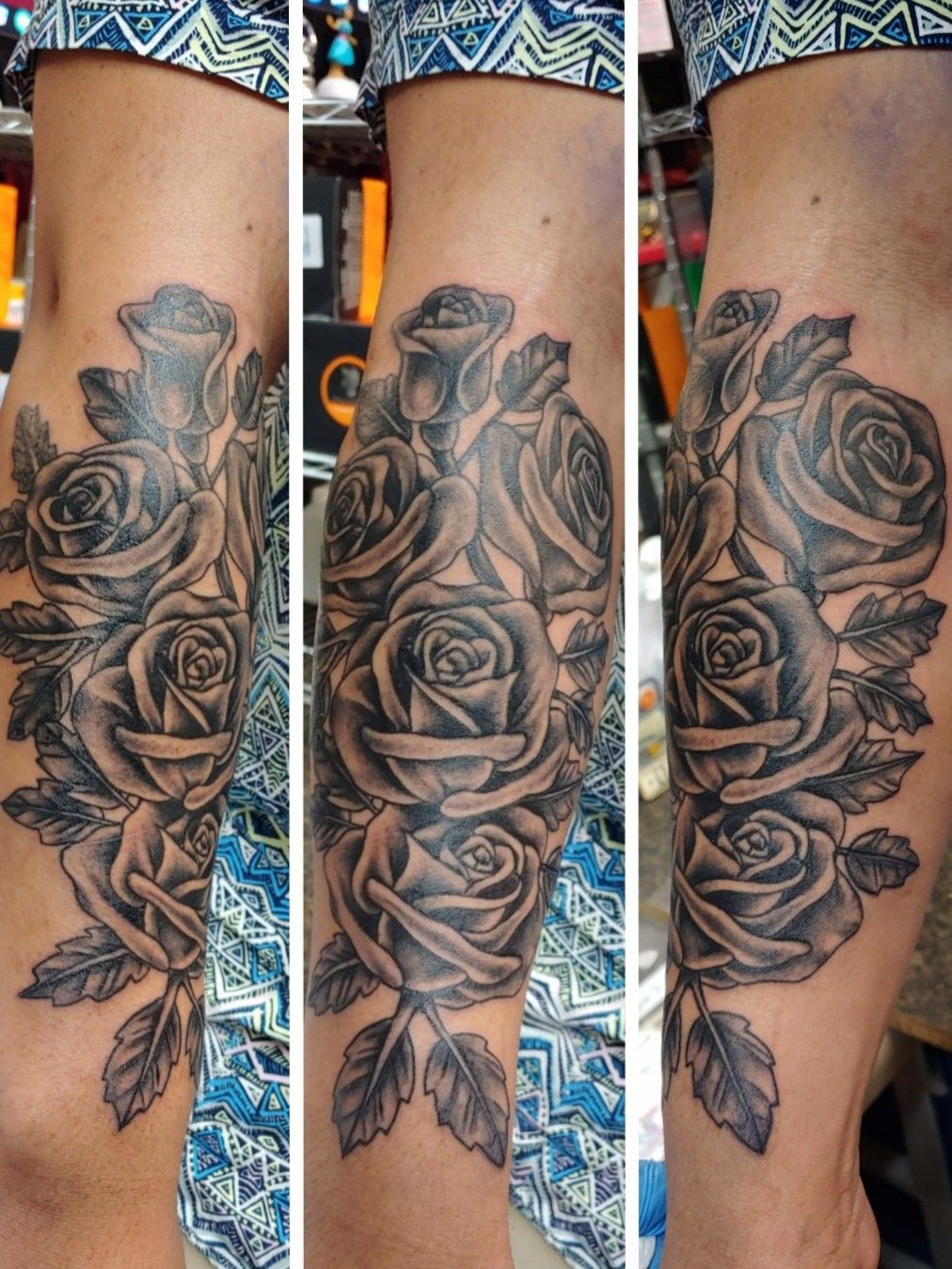 Rodeo tattoo with tooled floral  Western tattoos Tool tattoo Tattoos