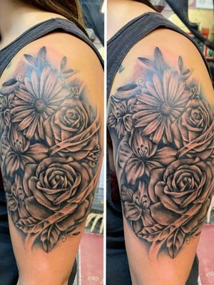 #tattoo #division101tattoo #rosetattoo #tattoo #floraldesign  #flowertattoo #blackandgreytattoo #ryankaragory #utahtattoo #utahtattooartist #utahtattoos #utahsbesttattoos #lasvegastattoo #hawaiitattoo #stgeorgeutah #stgeorgetattoo #tattoostgeorge #tattooutah #RyanAshleyThomasKaragory