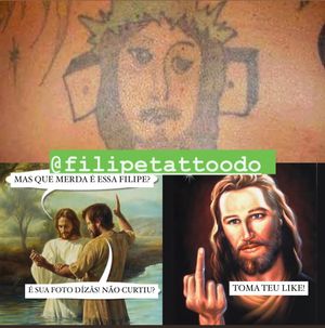 Memezin #memes #jesus #memesdetatuagem #memesdetattoo