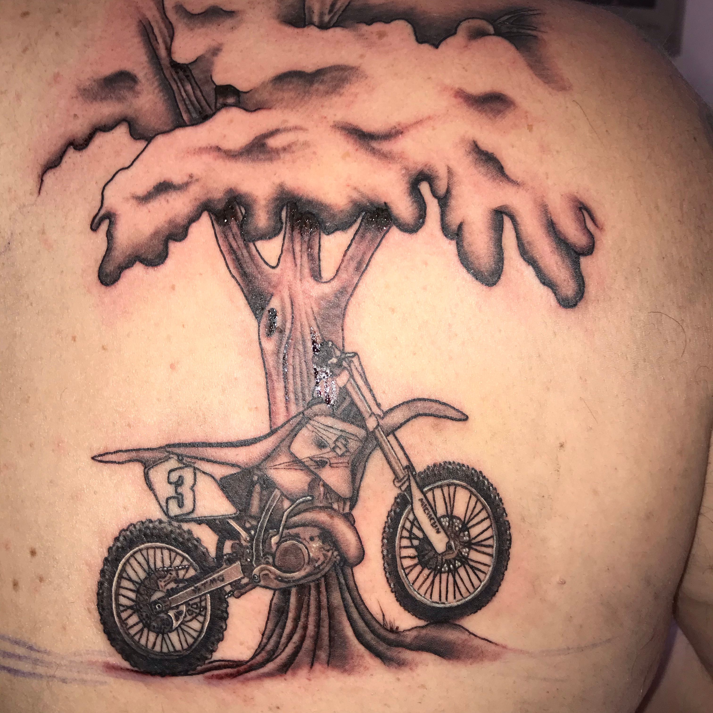 king of tattoo arts on Instagram Tag to bikelover biketattoo  cont8660919009
