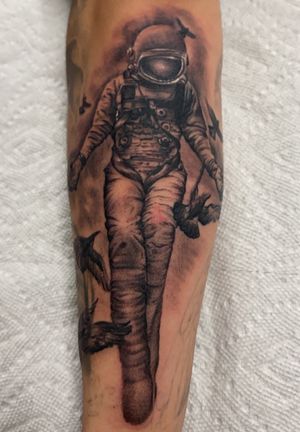 Space man /original art work not mine 