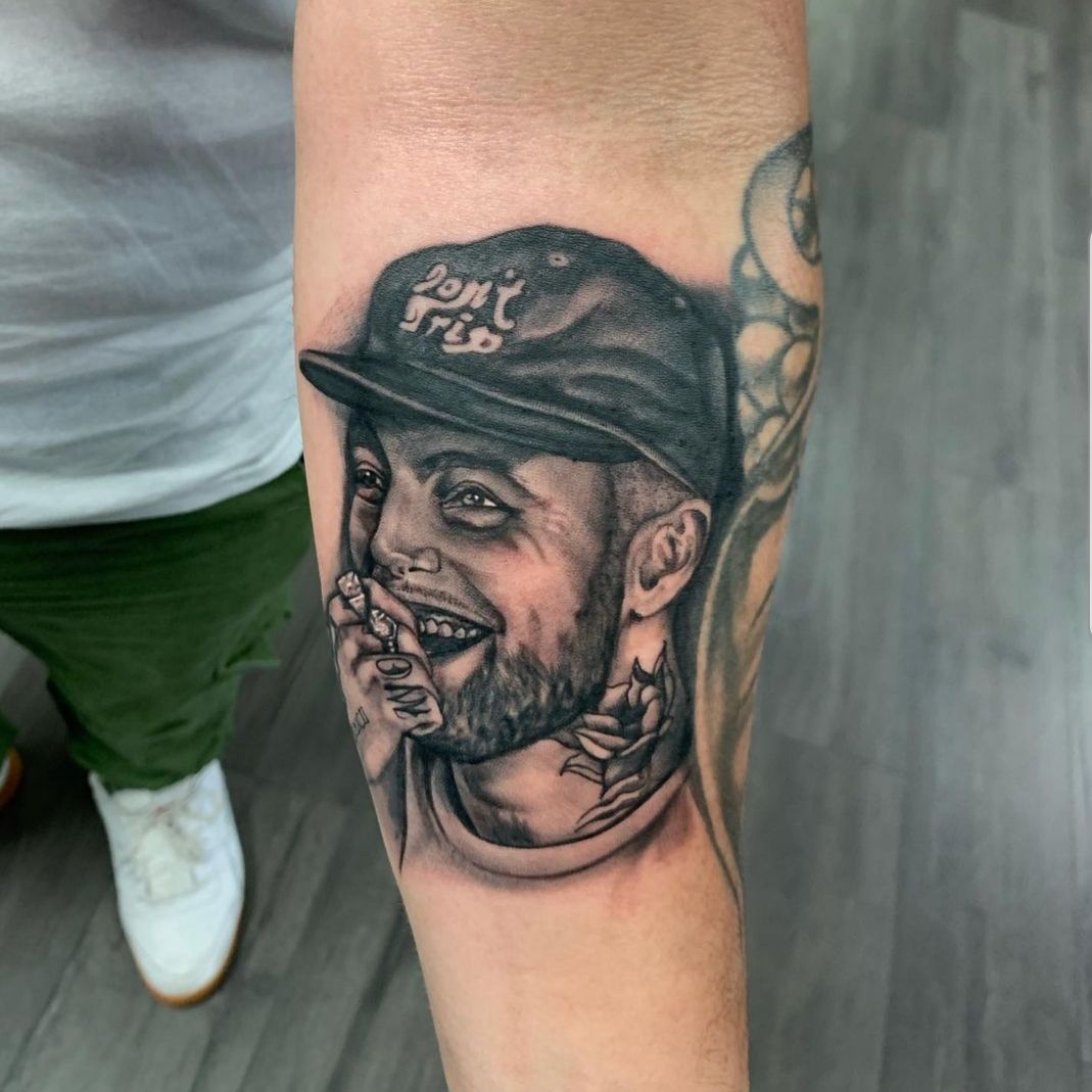 Tattoo uploaded by Ksu Arrow • Mac Miller • Tattoodo