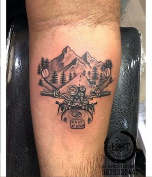 travelling  tattoos by inkblot tattoos contact 9620339442