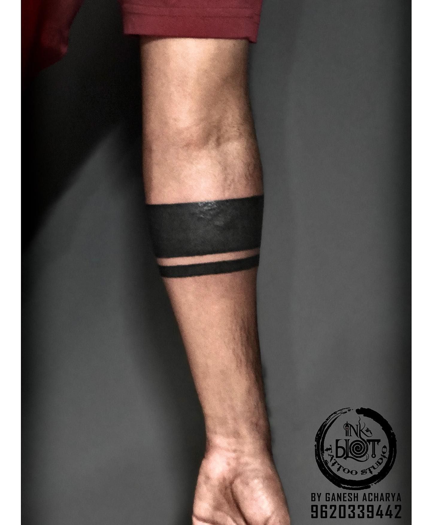 What Does Solid Black Armband Tattoos Symbolize  Saved Tattoo