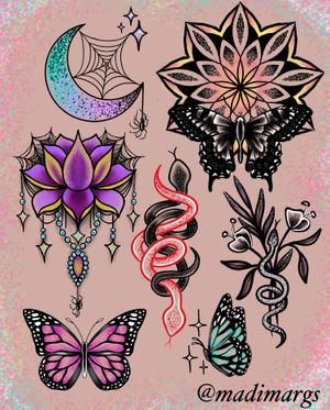 Designs I want to tattoo before the end of 2020