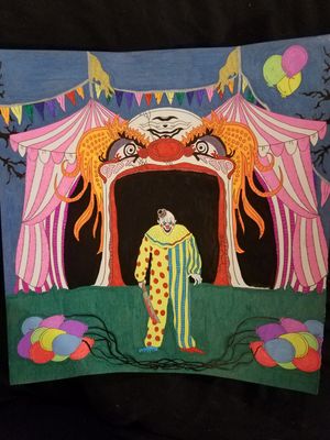 #creepyclows #clowns #carnival #color #art 