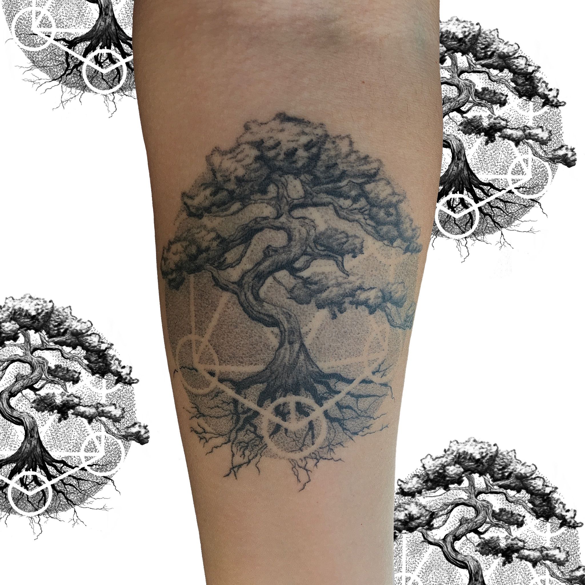 35 Awesome Tree Tattoos On Thigh