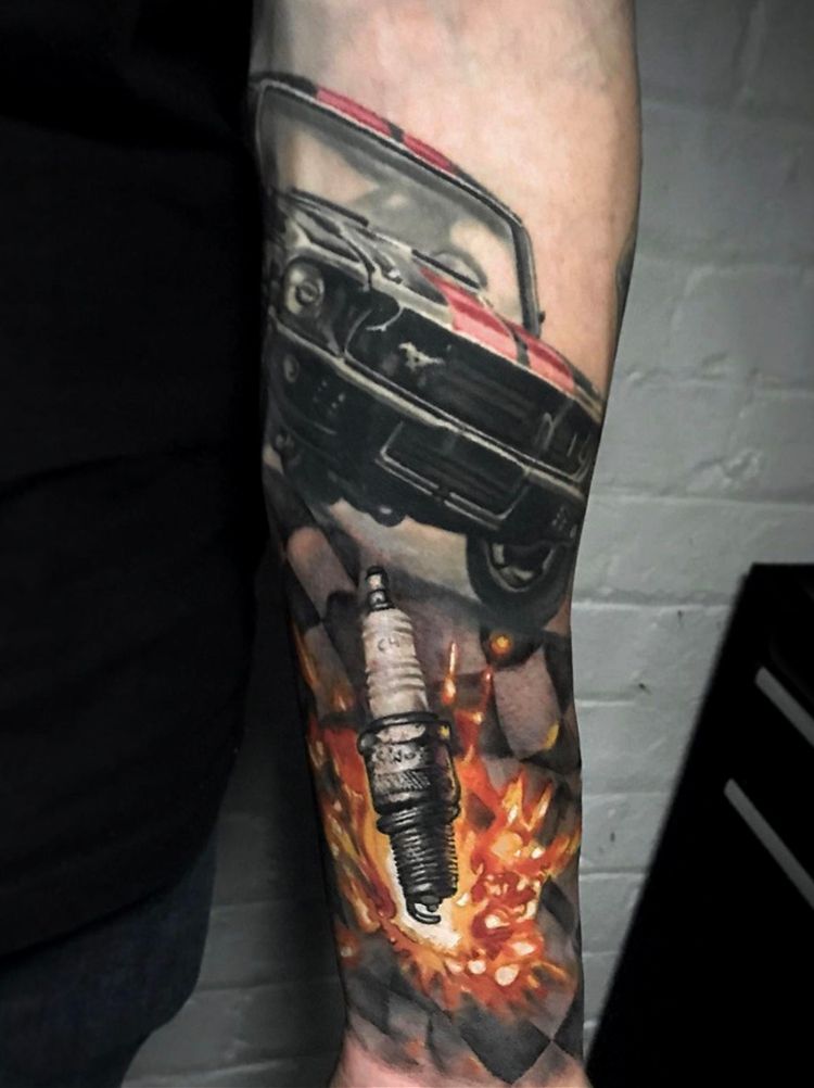 Motorsport tattoos 20 of the best from F1 and more