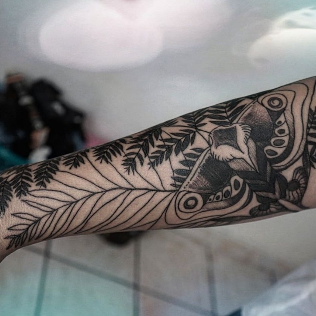 Tattoo uploaded by Ann Volquarts • Ellie's arm tattoo from the