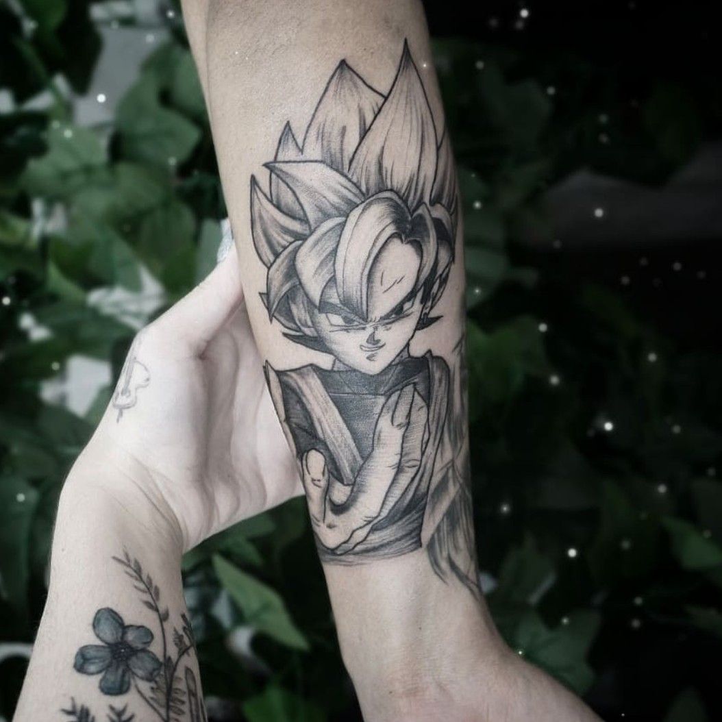 Dragonball Tattoo  Sketch style tattoos Dragon ball tattoo Dbz tattoo