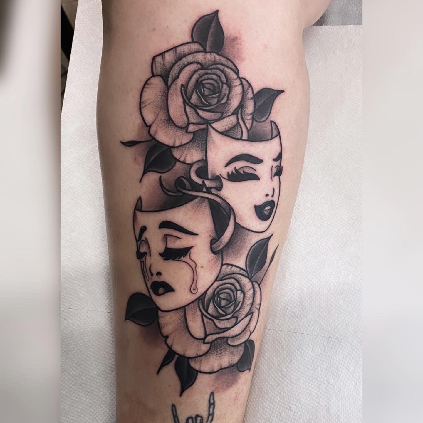 Laugh Now Cry Later Tattoo For Girls