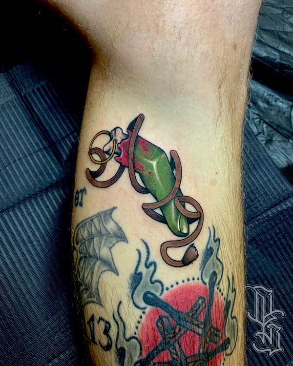 Tattoo from Octopus tattoo studio
