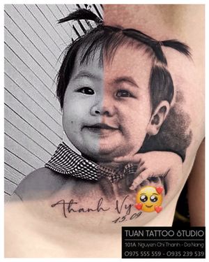 Thank God for bringing you to my side 😘😘😘 Realistic Tattoo by Artist Phan Tuan Anh at Tuan Tattoo Studio 👇Contact us: ▪️101A Nguyen Chi Thanh, Da Nang ▪️ Open from 9am to 9pm ▪️ Hotline: 0975 555 559 - 0935 239 539 ▪️ Email: tuantattoo2012@gmail.com ▪️ Web: tuantattoo.com . #realistic #colortattoo #cutetattoo #smalltattoo #tattoodanang #tuantattoo #tattooideas #타투 #여자타투 #레터링타투 #문신 #inked #inkmagazine #베트남여행 #타투디자인 #inkstagram #vietnamtravel #danang #danangtattoo