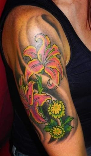 Hibiscus tattoo