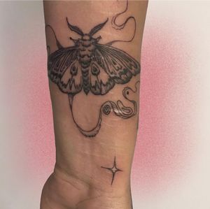 freehand moth covering scars
