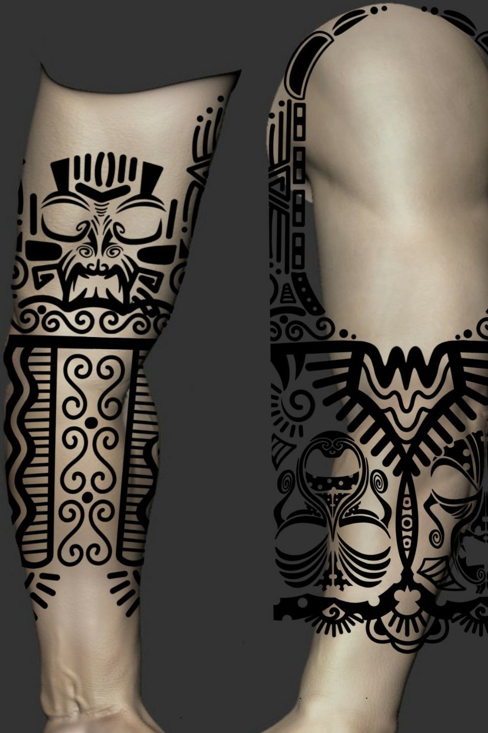 aztec crown  Tattoos Aztec tattoo Tattoo skin