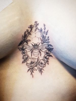 Bee floral (not my design)