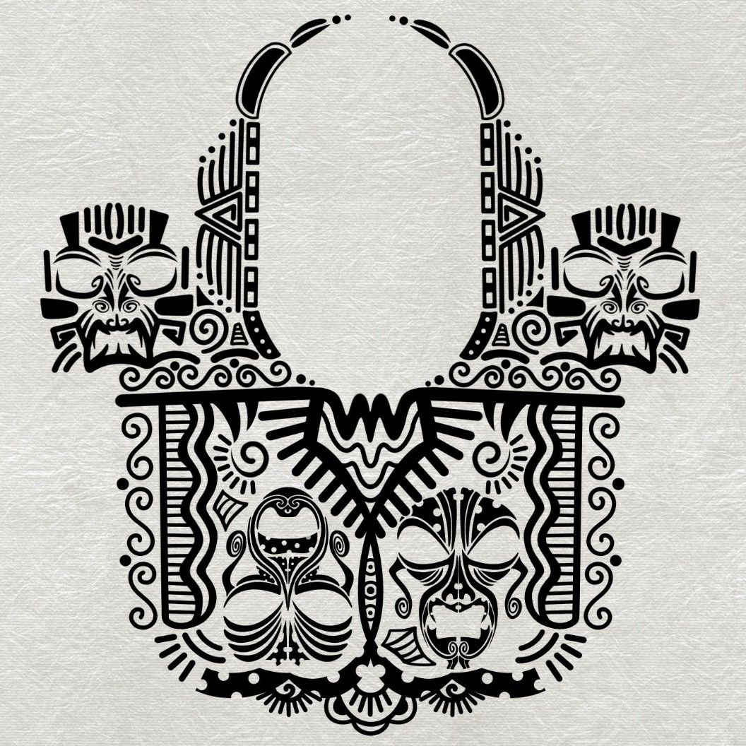 Mayan Art Tattoo Poster for Sale by ClothingSimple  Redbubble