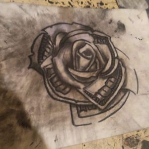 Money rose tattoo