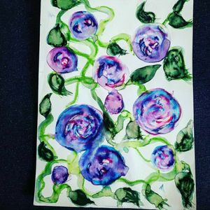 #watercolor #flowers 