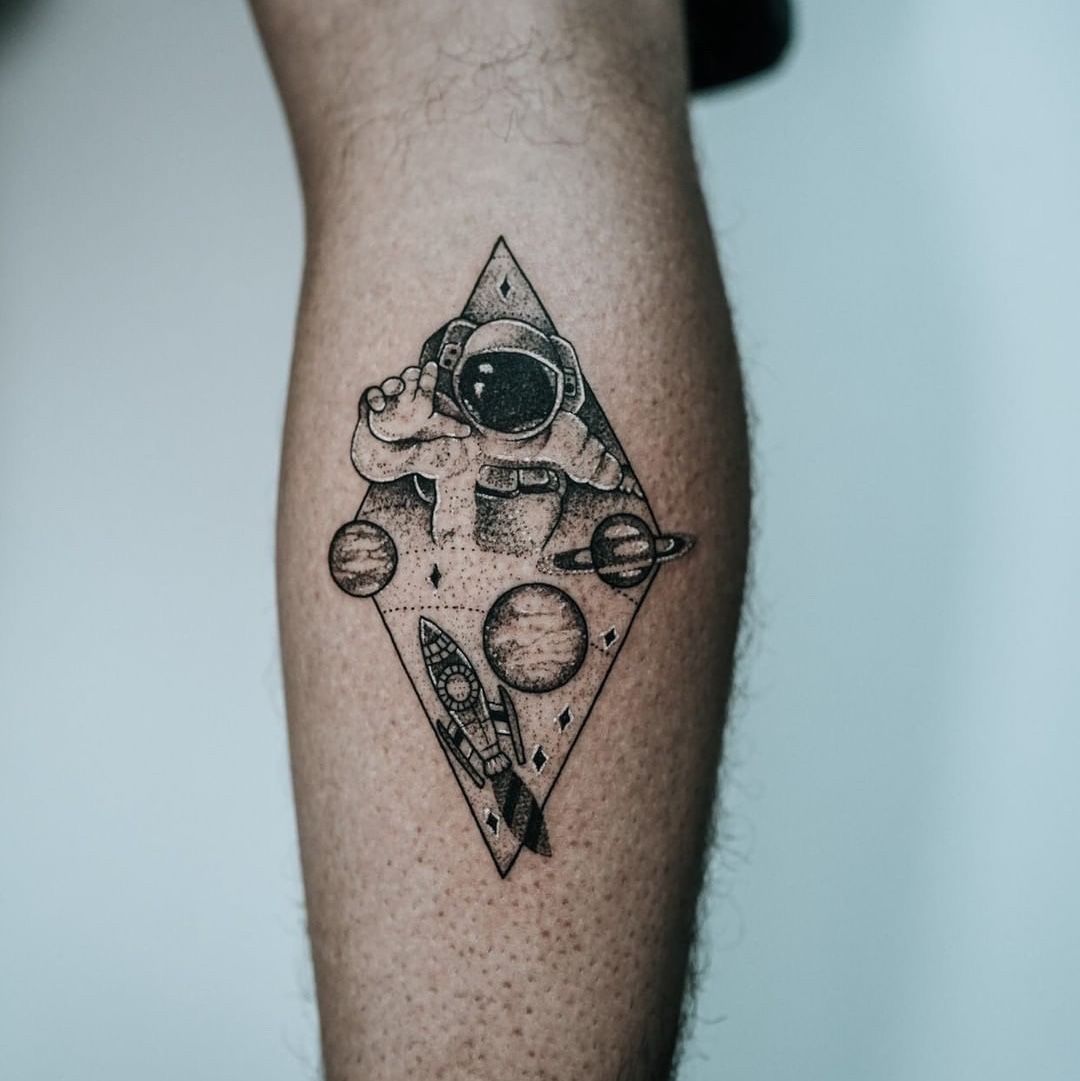 Space Inspired Tattoos - Planet Tattoo Ideas for Men and Women | Planet  tattoos, Space tattoo, Abstract tattoo