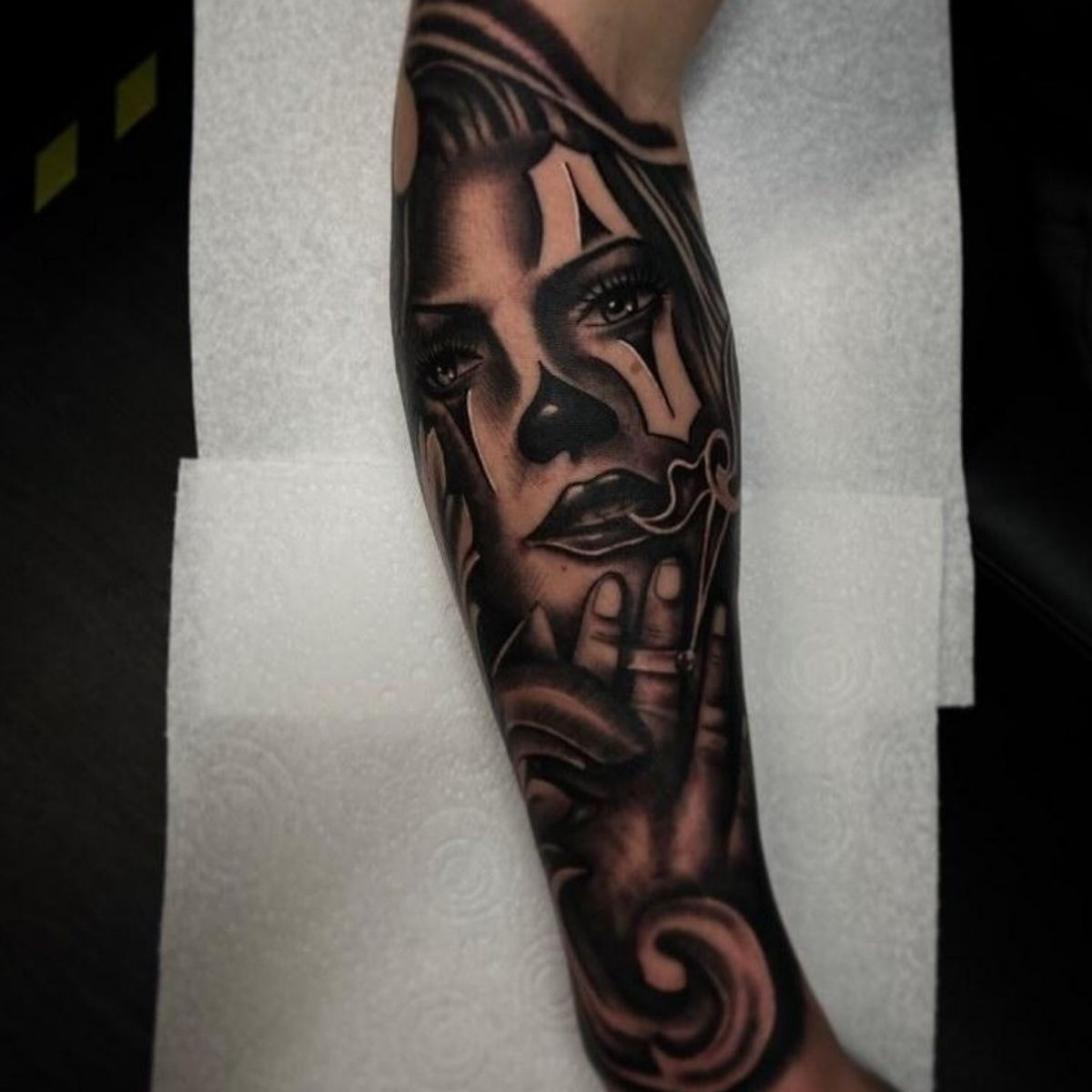 Tattoo Uploaded By Josh Maloney • Payasa Chicanogirl Newest Addition • Tattoodo 