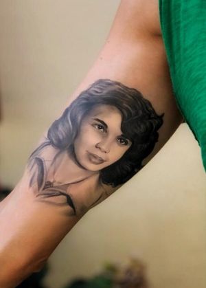 Mother portrait tattoo 