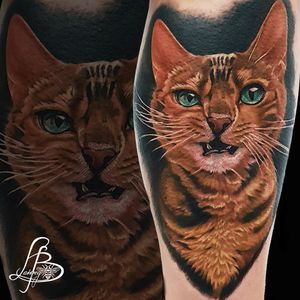 bengal cat tattoo