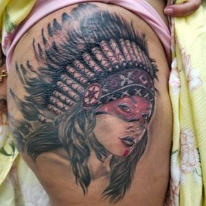 "The weakness of the enemy makes our strength."Cherokee#nativeamericantattoo done with #crowncartridges by @kingpintattoosupply #indigenouswomen #nativeamericanpride #nativewomen #nativepride #firstnations#americanindian  #tattoo #tattoos #inked #girlswithtattoos #tattooed #tattooart #tattooedgirls #ink #womantattoo #beautifultattoo #ideatattoo #body #Miamibeach #tattoostudio #tattooartist #tattooshop #overlordtattoo #palmcoast