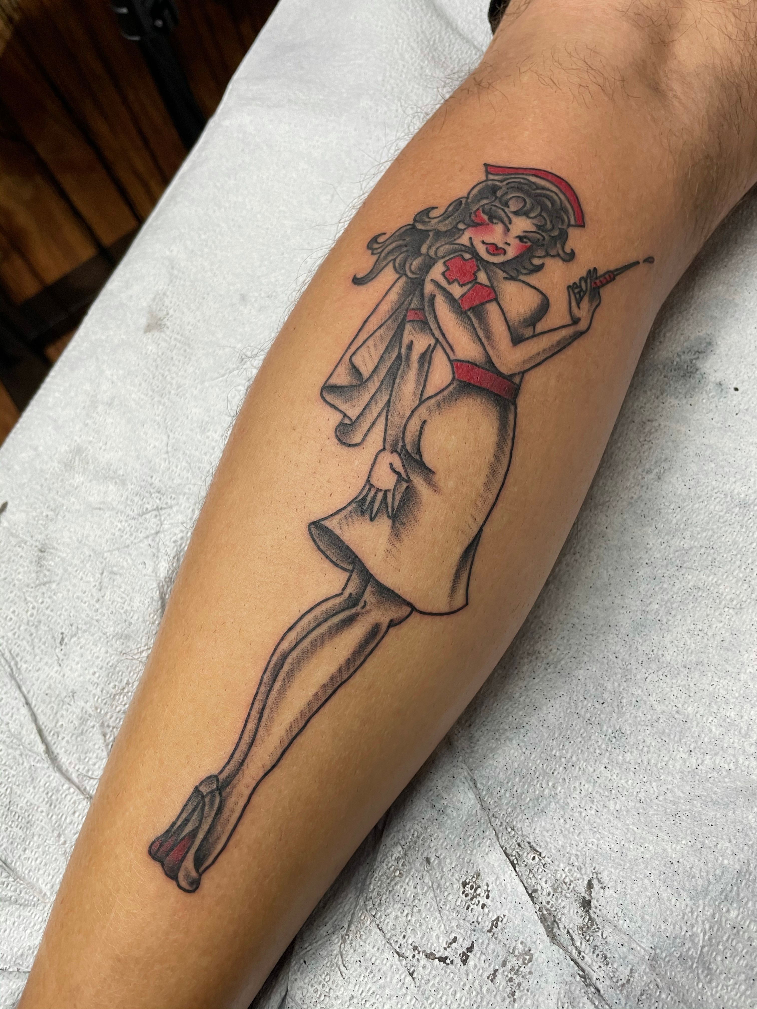 101 Best Pin Up Nurse Tattoo Ideas That Will Blow Your Mind!