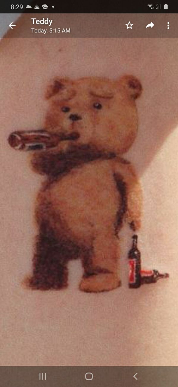 Tattoo from Teddy Bear