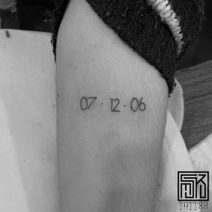 Hay fechas que jamás se olvidan.#tattoo #date 
