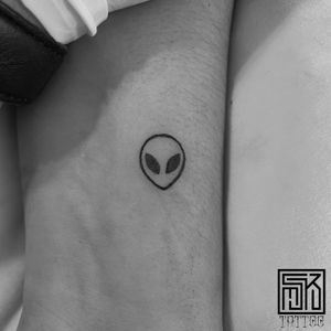 Alíen #tattoo #space #alien