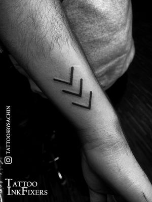 Arrow tattoo done by me