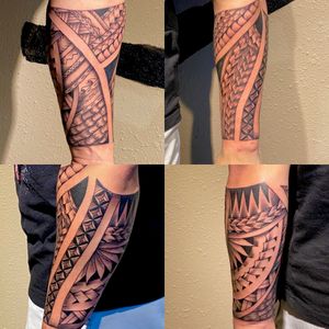 7 hours forearm half sleeve completed
