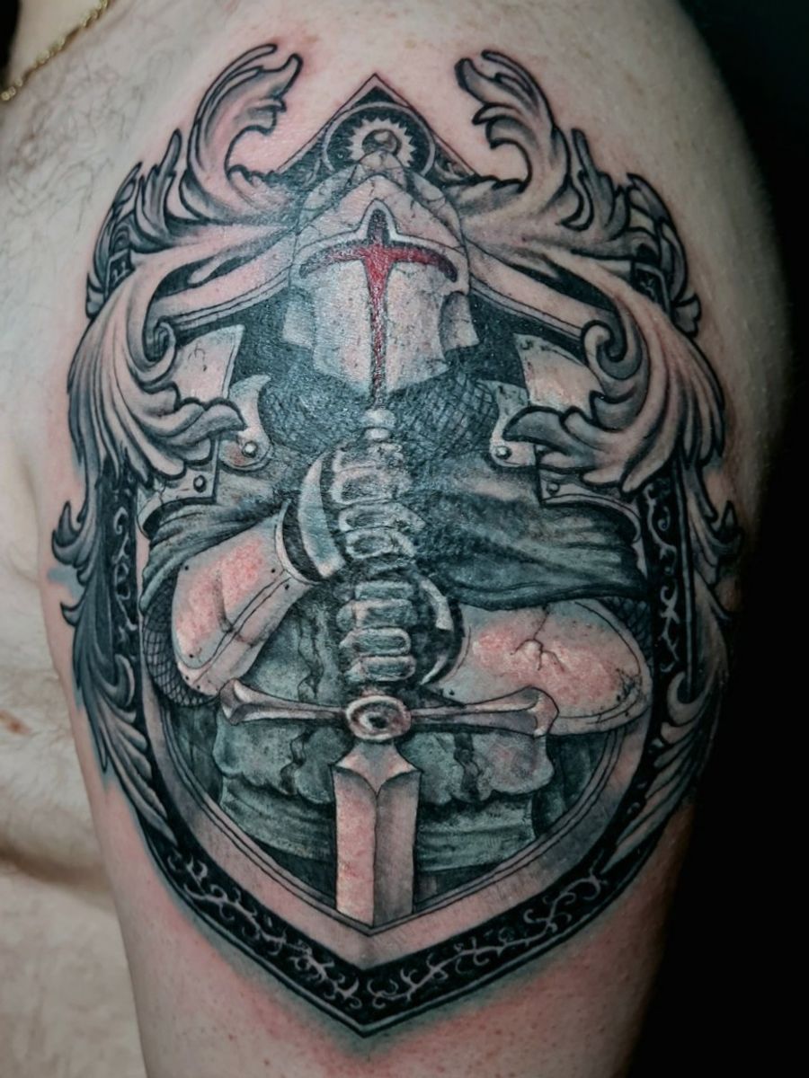 shield of god tattoo