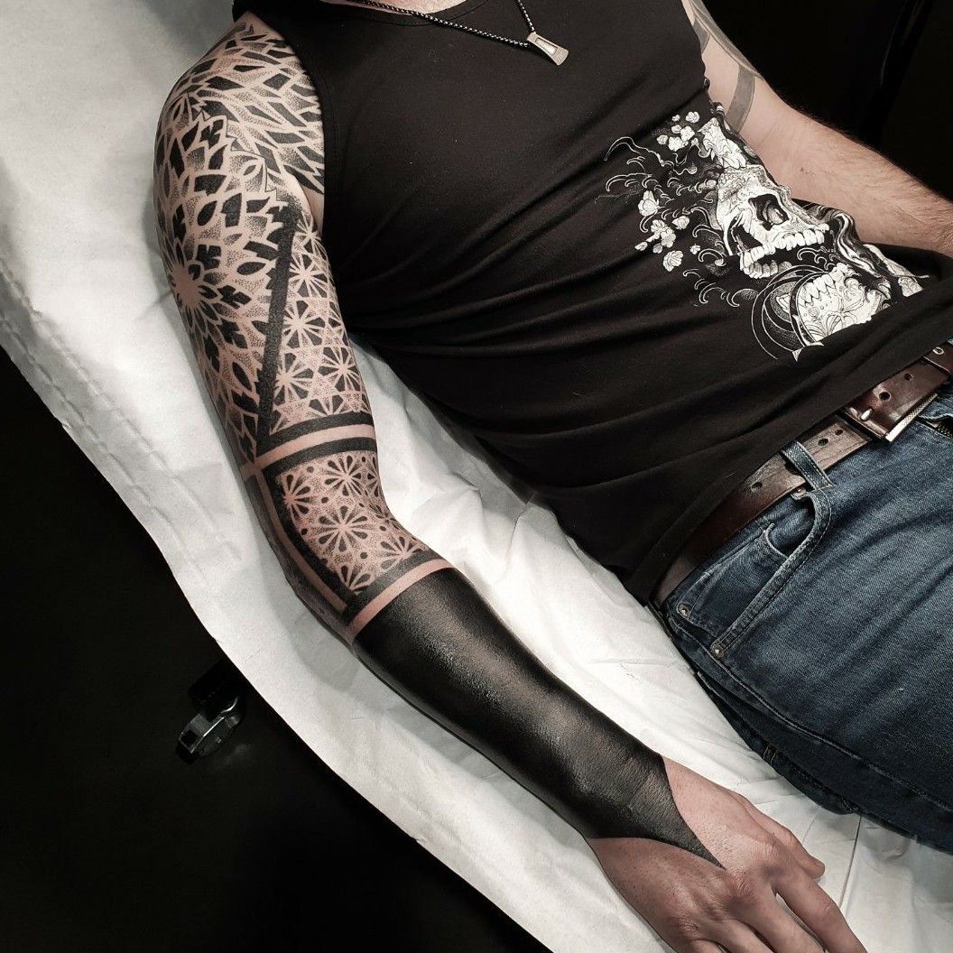 Blackwork And Black Tattoos For Men (2024) | Tattoo Vagabond