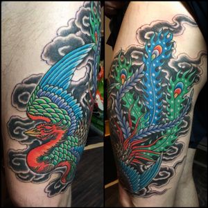 Tattoo uploaded by Burning Question Tattoo • By Marcus Mancini #phoenix •  Tattoodo