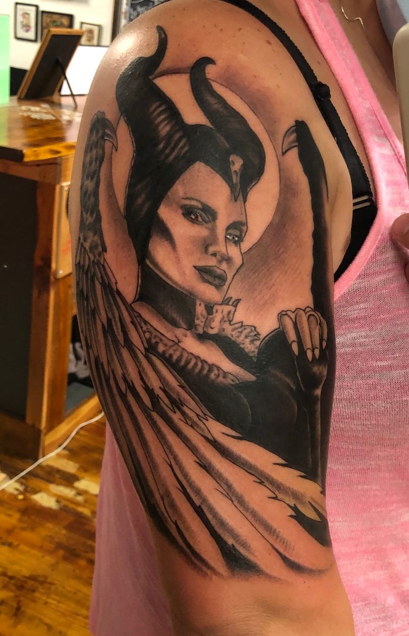 Tattoo Ness on Twitter Never let your wings be stolen from you         maleficent disney disneytattoo tattooist tattoo inked ink  httpstcoUgAzhgNQSq  Twitter