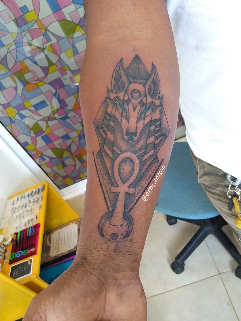 Weź to noś - Anubis tattoo on the forearm :) #anubistattoo #piramid  #blackandgraytattoo #tattoo #tattoos #tattooing #tattooink #ink #inked #art  #artwork #mywork #weźtonoś #weztonos #polandtattoo #polandtattoos  #polishtattoo | Facebook